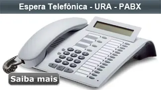 Menu - gravação para URA e Espera Telefônica