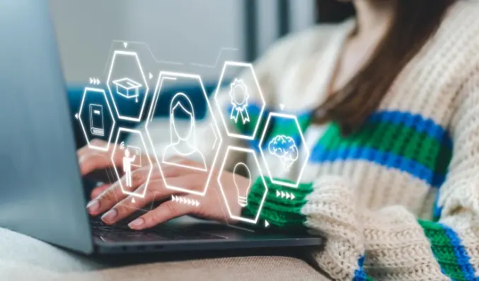Composição visual com diferentes ambientes profissionais como clínica, escritório, indústria, comércio e atendimento ao cliente, representando os diversos segmentos que utilizam URA e espera telefônica empresarial.